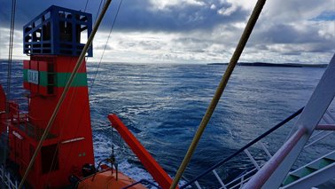 Blick von einem Schiff auf den Ozean | © Thünen-Institut