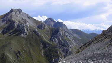 An der Spitze eines Gebirges | © University of Iceland / Steffen Mischke