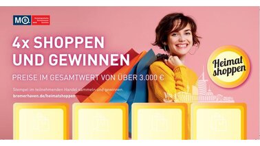 Stempelkartenaktion mit tollen Gewinnen | Keine freie Verwendung | © Stephan Preuß Stempelkarte mit dem Bild einer Frau | © Stephan Preuß