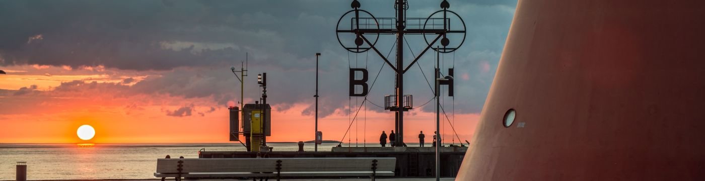 Ein Sonnenuntergang.