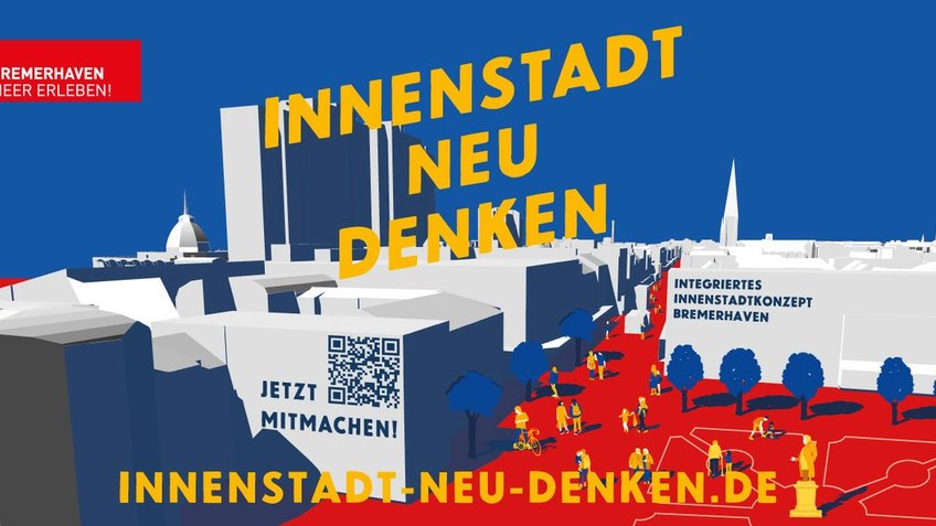 Schriftzug Innenstadt neu denken | © urbanista