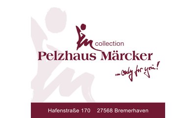 Das Firmenlogo vom Mode-und Pelzhaus Märcker